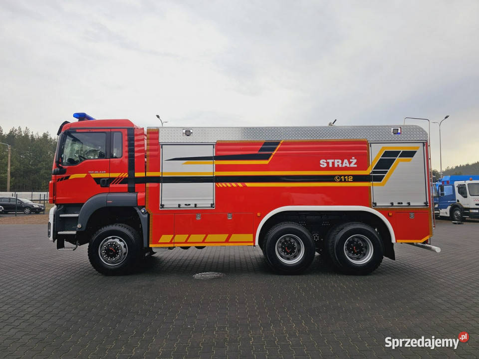 MAN TGS 26440 6x6 9500 l woda 950 piana Daleszyce sprzedam