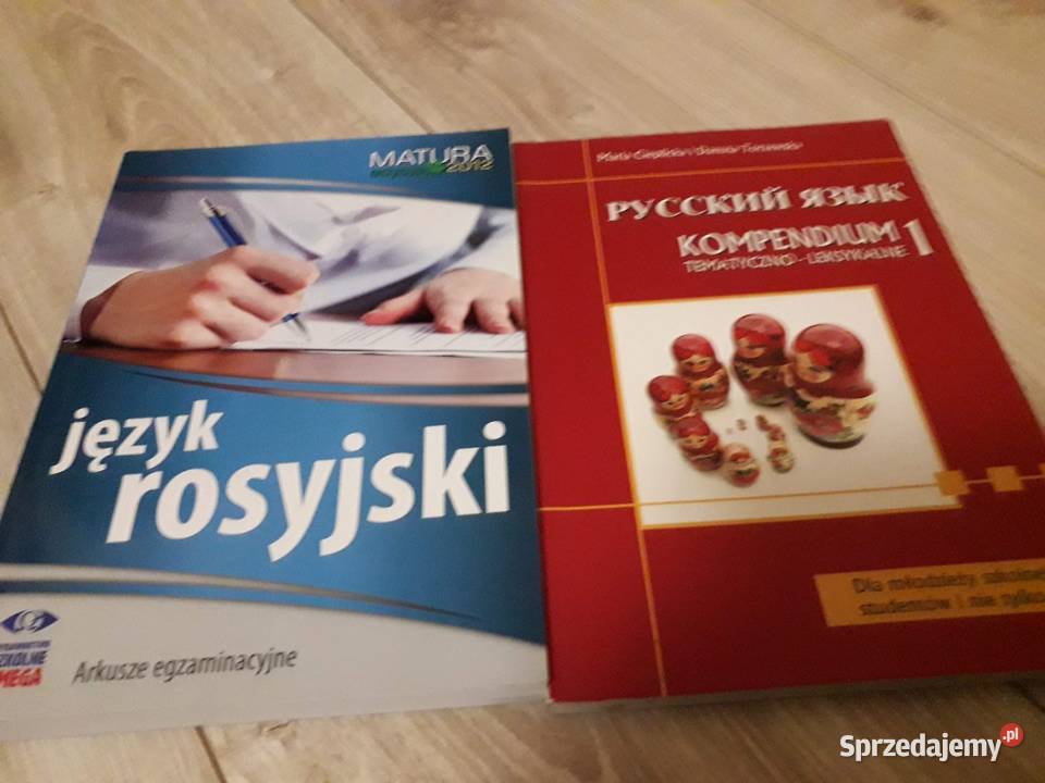 Książki do nauki jrosyjskiego do egzaminu na lubuskie