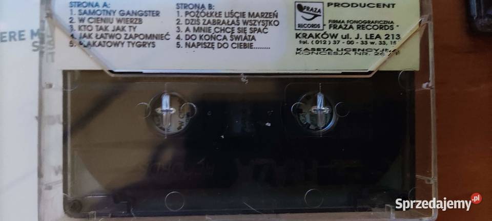 unikat Jerzy Różycki Samotny Gangster Płyty i kasety śląskie Gliwice sprzedam