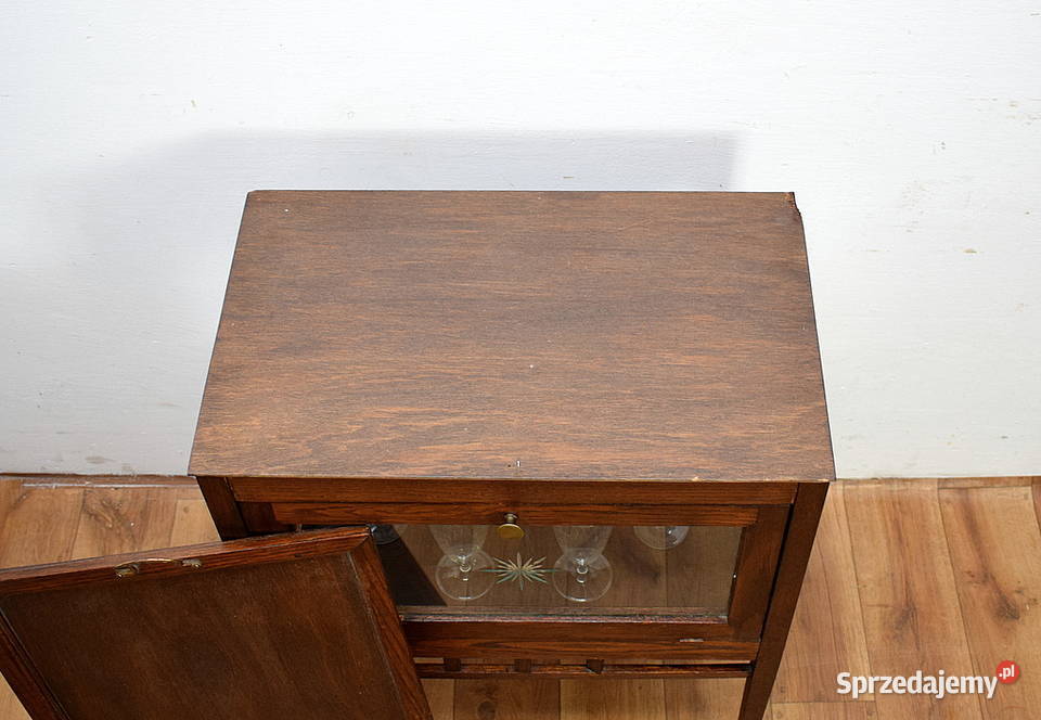 Herbaciarka barek szafka na serwis secesja Meble Świdnica