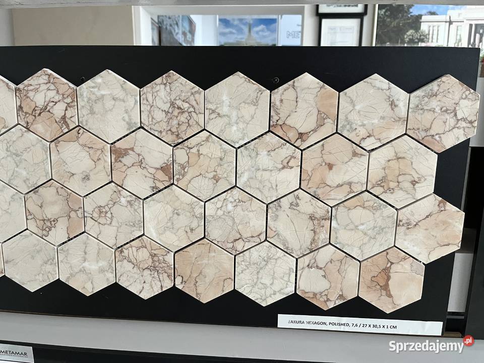 Mozaika HEXAGON SAKURA MARMUR Warszawa