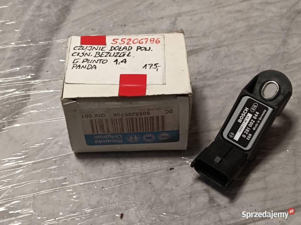 Czujnik ciśnienia map sensor Fiat 13 14 TJet Chorzów