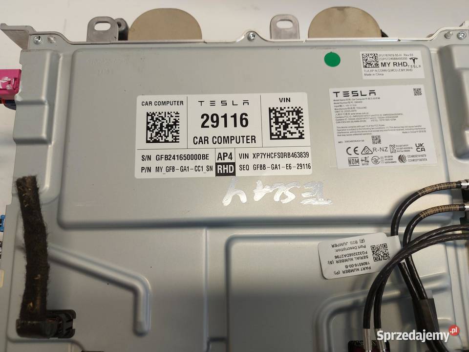 TESLA MODEL Y 2024r MODUŁ STEROWNIK 178741905H dolnośląskie