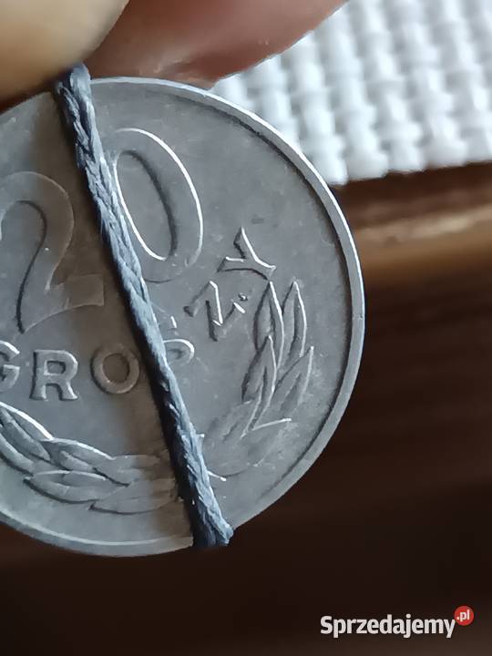 Sprzedam monete 20 groszy 1957 lekka skretka Numizmatyka lubelskie Chełm