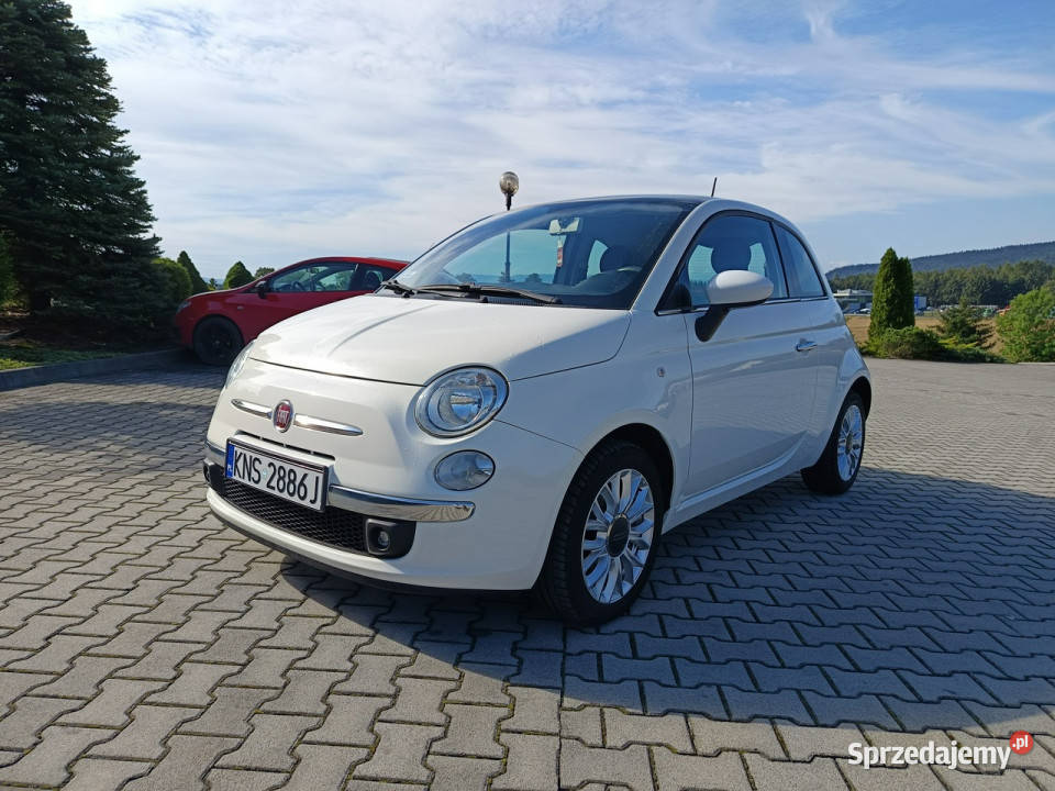 Fiat 500 Lounge 12 8V 69 Lounge Salon I 2007 Nowy Sącz