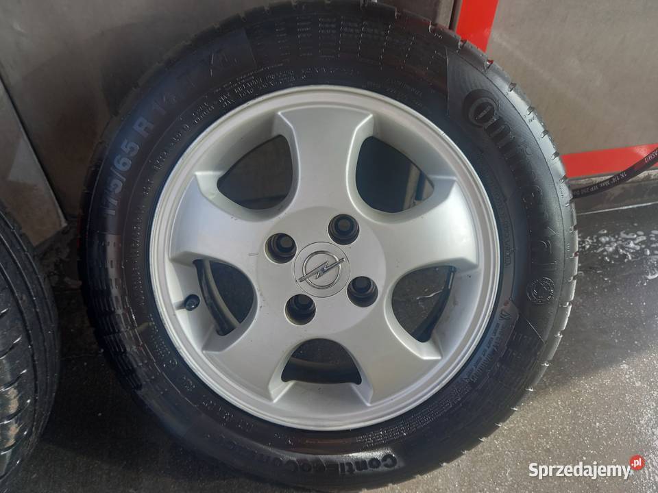 FELGI ALUMINIOWE GM OPEL R14 512Jx14 ET49 Opony Opel (oryginalne) Motoryzacja Gliwice