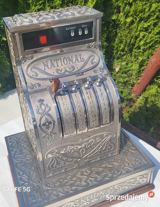 Kasa fiskalna antyczna national Antyki