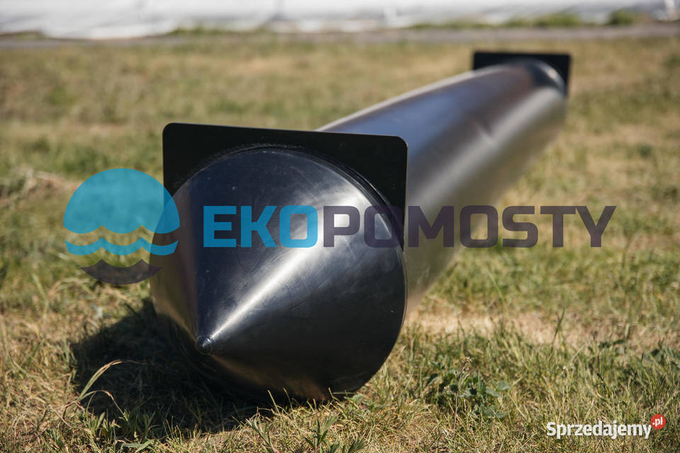 Pływak rurowy PEHD 400mm 3m pomost pływający Giżycko