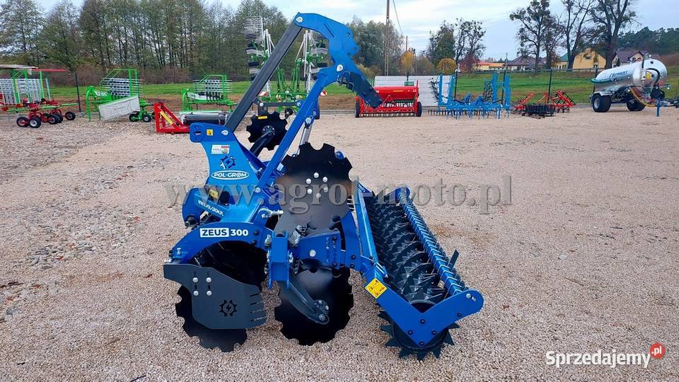 Agregat talerzowy uprawowo siewny POL GROM 3m sprzedam