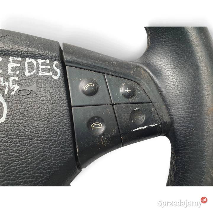 KIEROWNICA SKÓRZANA WIELOFUNKCYJNA Mercedes W245 lubelskie Chełm