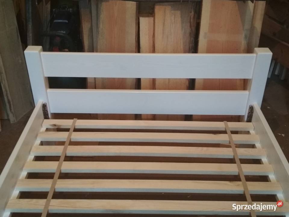 Nowe drewniane łóżko sosnowe 90x200 na Nisko