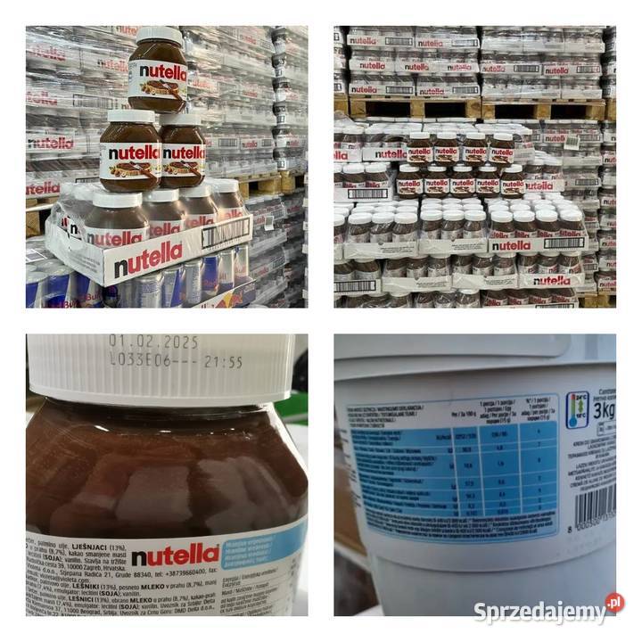 Nutella 350g 750g 3 hurt Zgorzelec