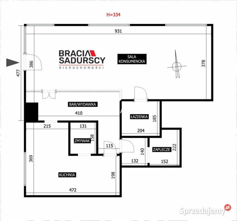 wynajmu lokalu 75m2 Kraków Borkowska dojazd asfaltowy