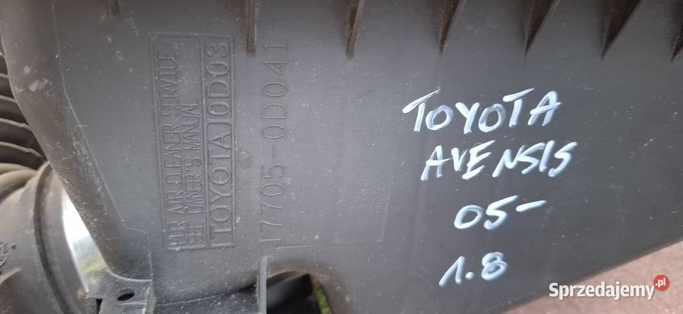 Obudowa Filtra Toyota Avensis