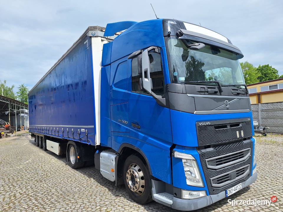 Ciągnik siodłowy Volvo FH 500 40000kg Ciągniki siodłowe Nysa