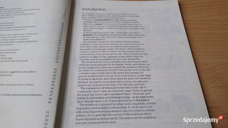 Practise your tenses Donald Adamson Longman Rok wydania 1992