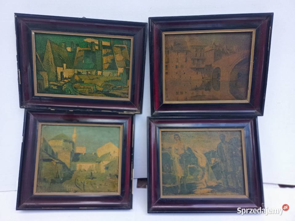 Obrayz malowanie 4 syt Rękodzieło