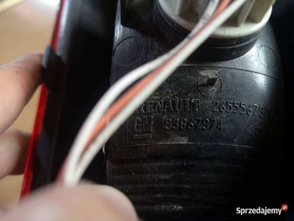 LAMPA TYLNA LEWA 265556737R TRAFIC VIVARO małopolskie Rabka-Zdrój
