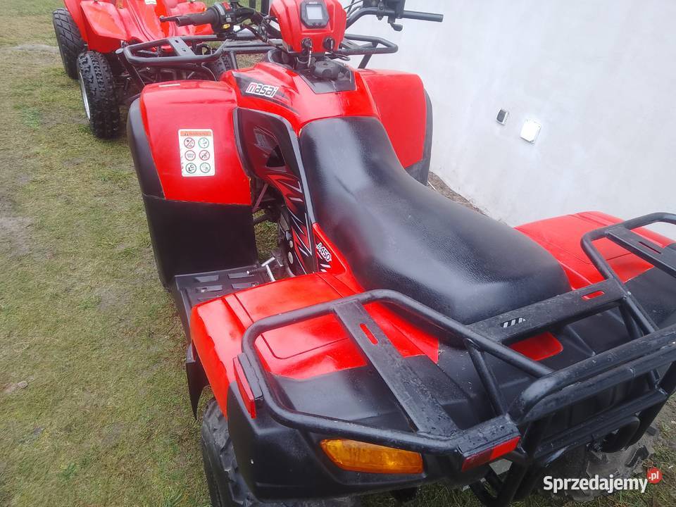 Quad przeprawowy Masai 450ManualDokumenty L7e wielkopolskie Konin