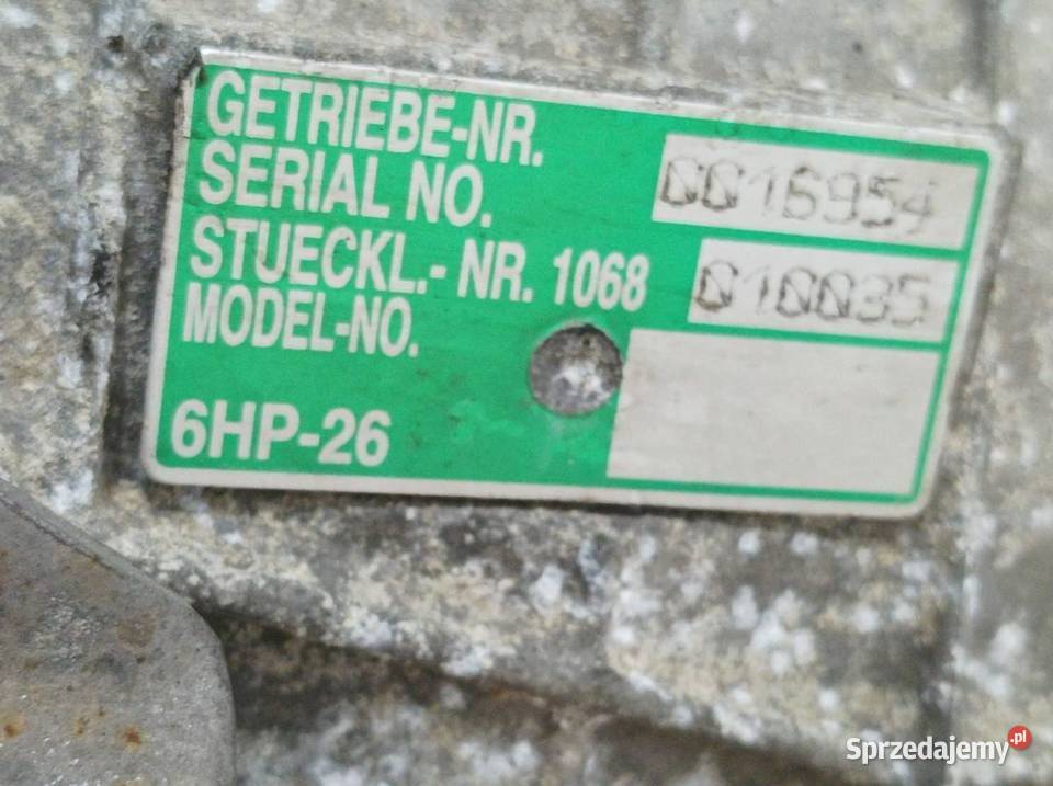 SKRZYNIA BIEGÓW AUTOMAT 1068010035 36 V8 735I