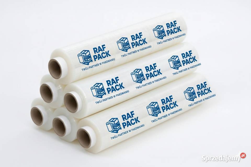 Folia stretch ręczna 25 Mega jakość RAF PACK Radomsko
