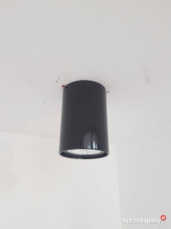 Lampa sufitowa TUBA CYLINDER czarny połysk 1x50W Warszawa sprzedam