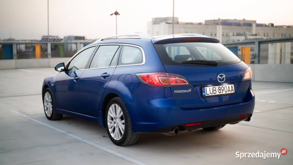 Mazda 6 GH automat LPG HAK nieuszkodzony lubelskie Lublin