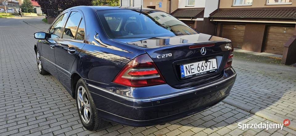 Mercedes Benz C klasa 2004r 27 CDI Elegance zmieniarka CD Elbląg