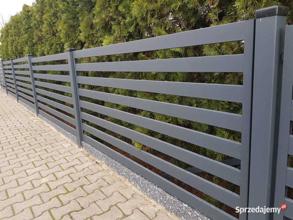 Brama skrzydłowa 500x150 MASTER 83 ogrodzenie Wrocław