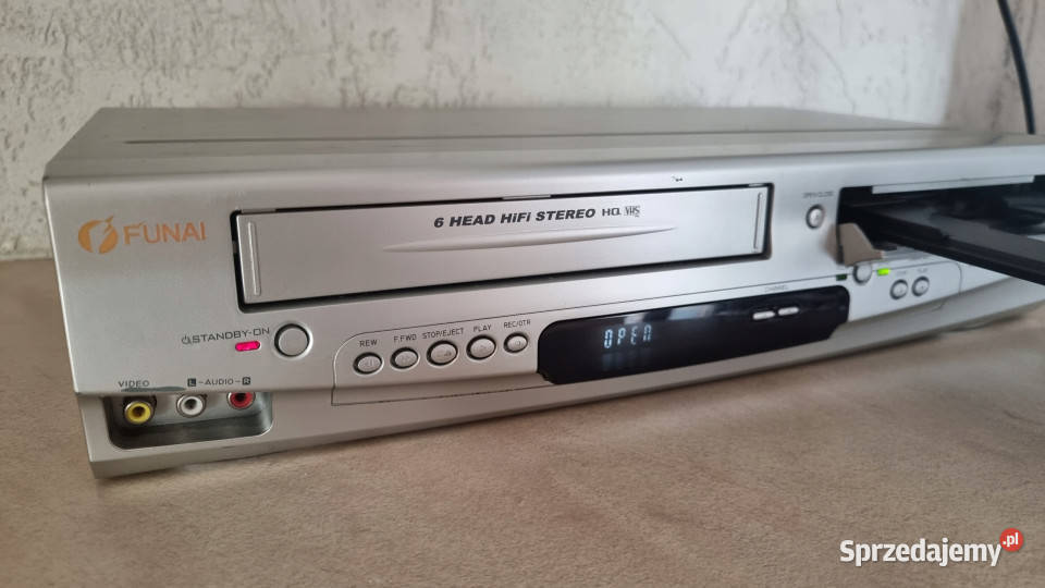Video magnetowid dvd Funai DPVR6630 VHS CD MP3 Międzychód