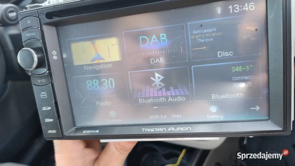 Radio Dotykowe Tristan Auron BT2D7013B Gorzów Wielkopolski