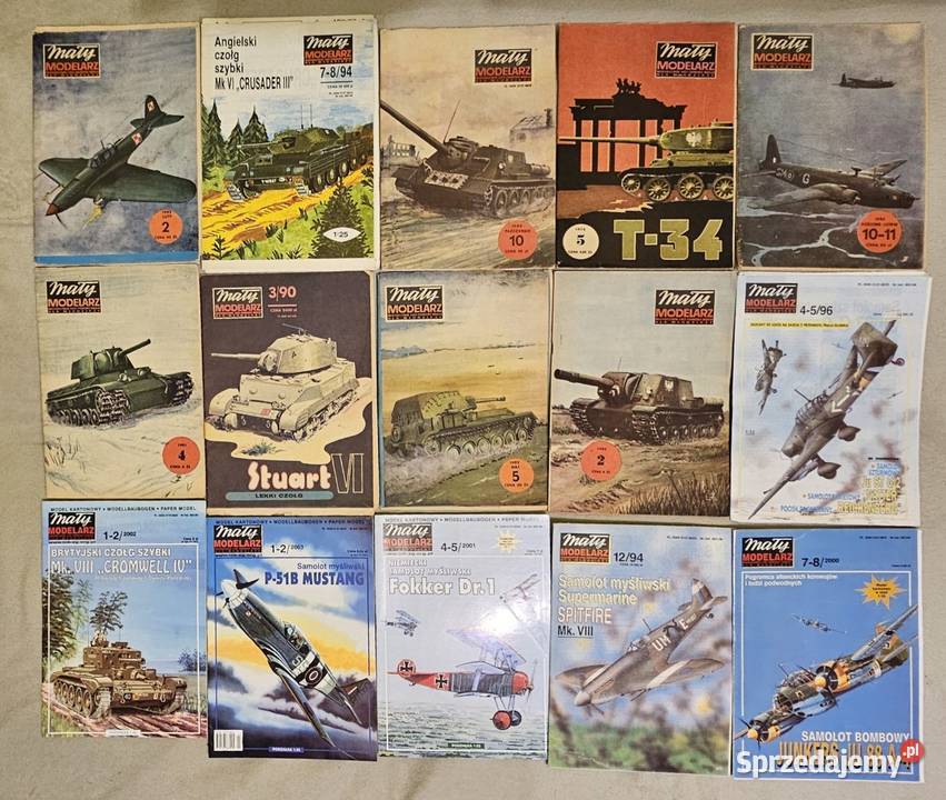 Modele kartonoweMały modelarz i kilka innych 38 Książenice sprzedam