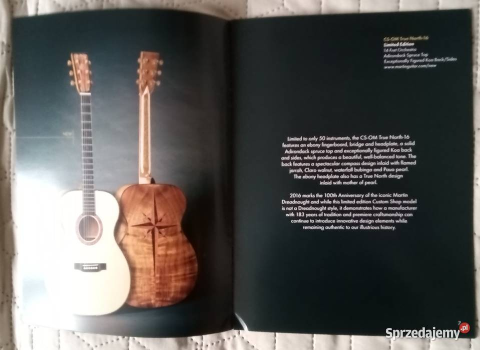 Martin 2016 guitar catalog Limited Editions Kępice