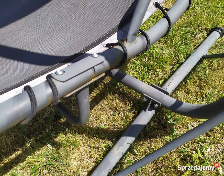 Hamak ogrodowy leżak wiszący na stelażu lubuskie