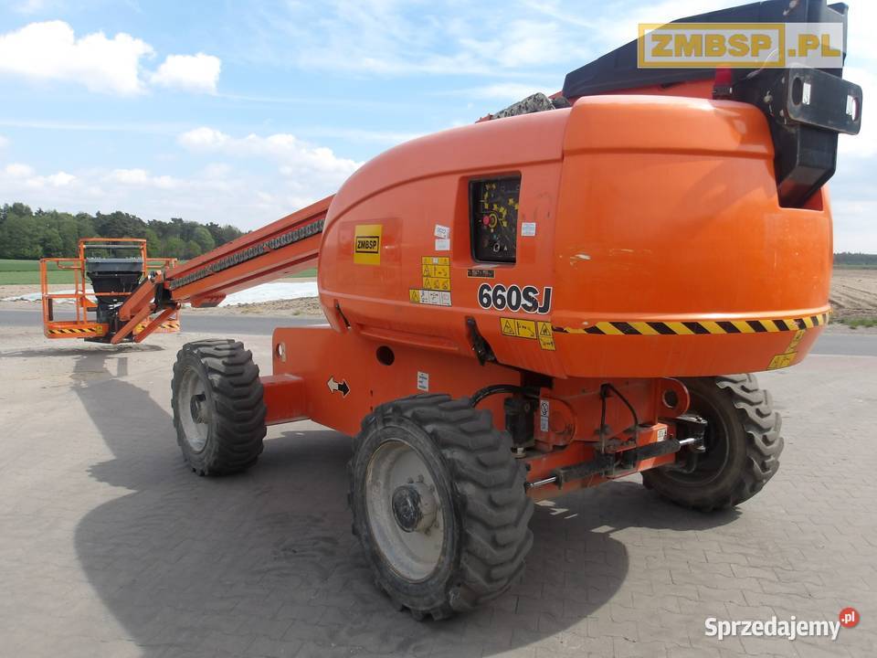 Podnośnik koszowy teleskopowy 22m JLG 660SJ 4x4 Pleszew