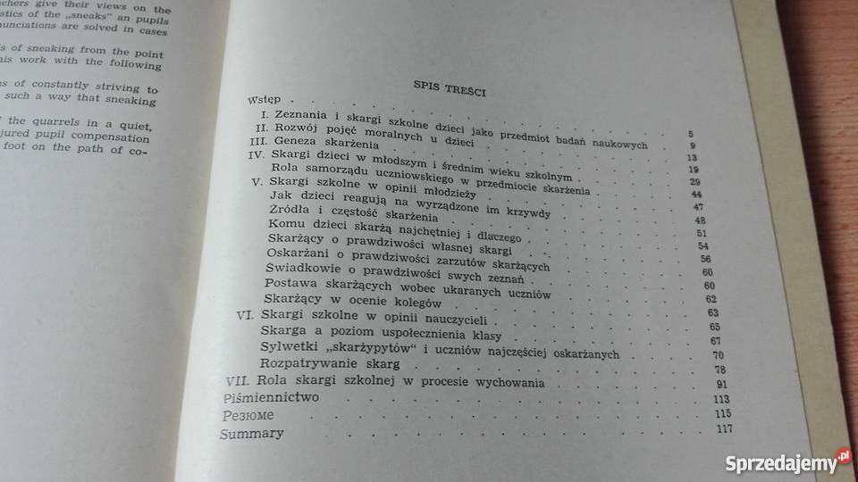 Analiza pedagogiczna skargi szkolnej Jan pedagogika, resocjalizacja Gdańsk