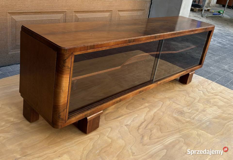 KomodaSzafka RTV Orzech 160 Art Deco Antyk Warszawa