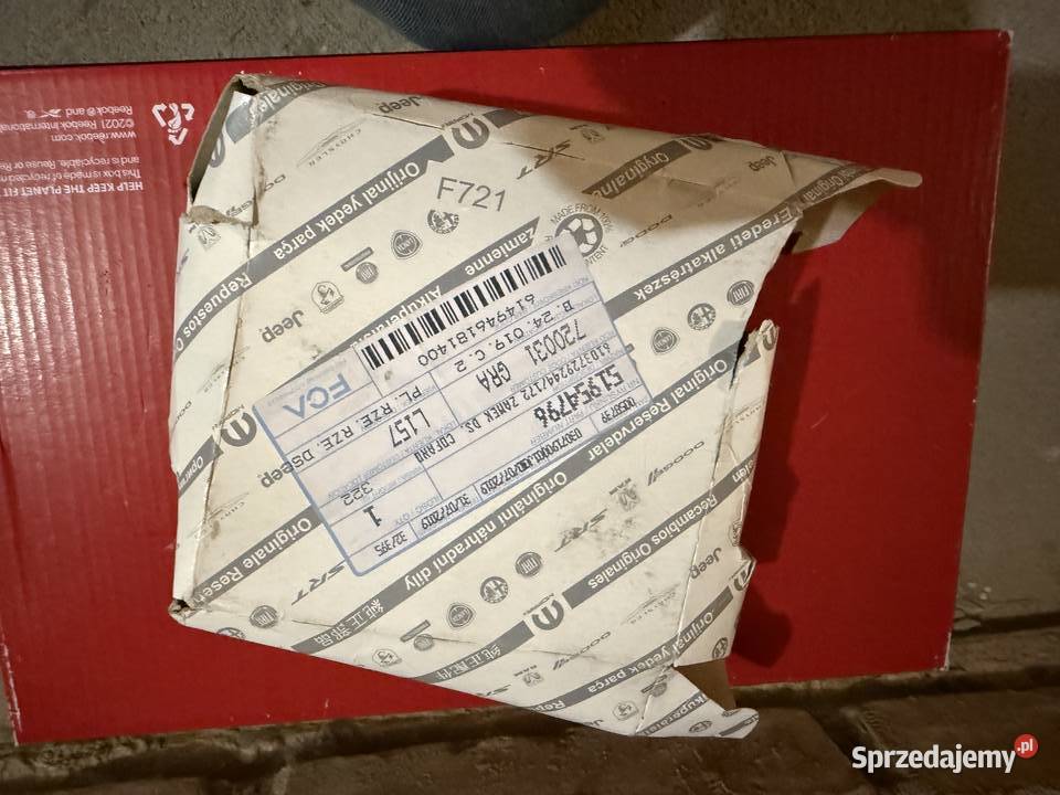 Zamek maski Jeep Renegade oryginał Kolbuszowa Dolna