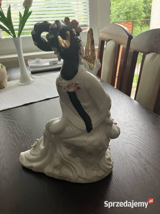 Figurka porcelanowa japonka piękna kolorystyka kujawsko-pomorskie Bydgoszcz