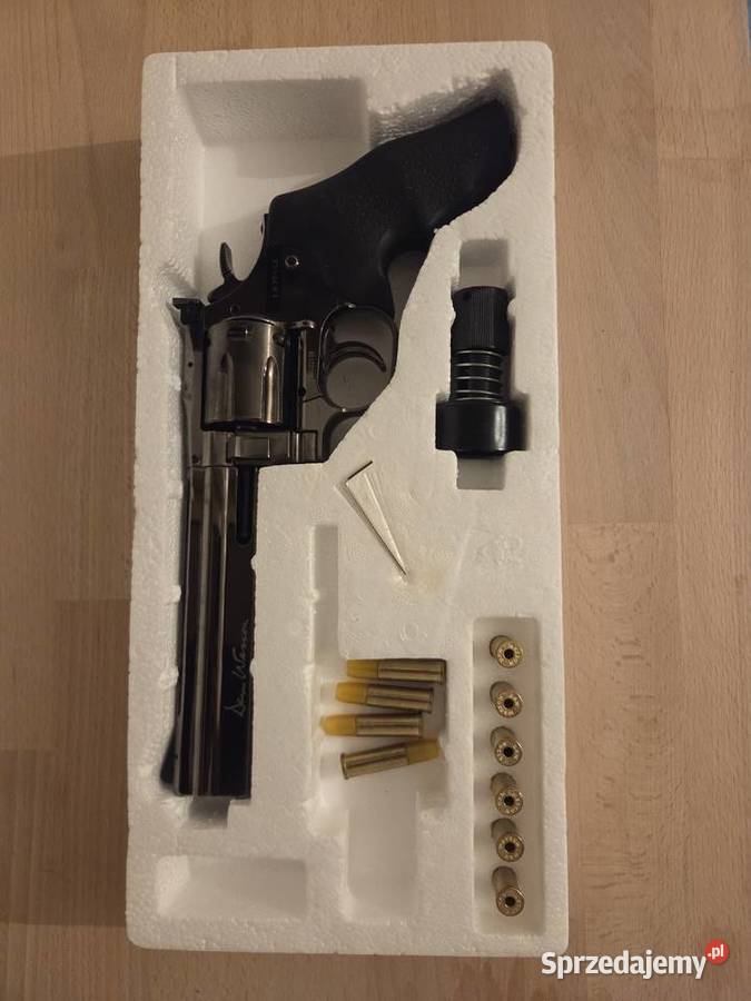 Rewolwer GNB ASG Dan Wesson 715 6 Steel Grey Sporty strzeleckie i myślistwo