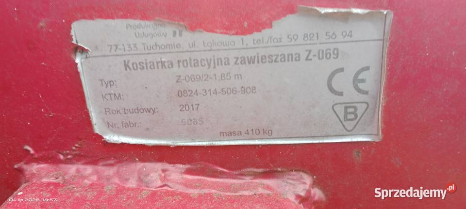 Kosiarka Wirax 185 nieuszkodzony