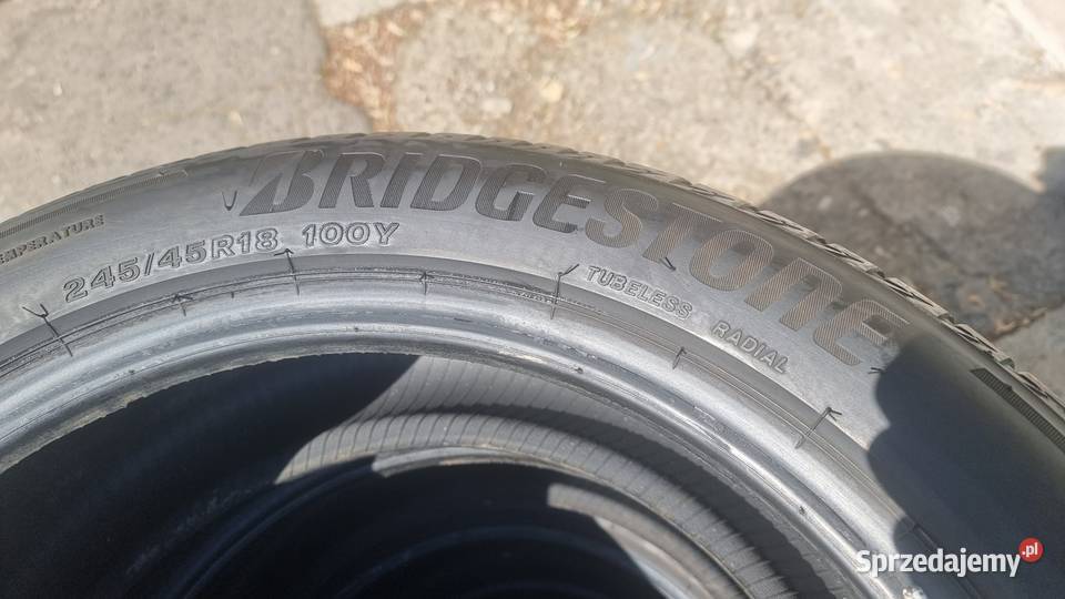 4x OPONY 18 lato 24545r18 100Y Bridgestone małopolskie Kraków