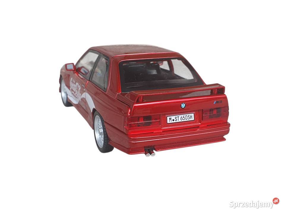 Model samochodu BMW E30 M3 CocaCola Classic 124 śląskie Cieszyn sprzedam