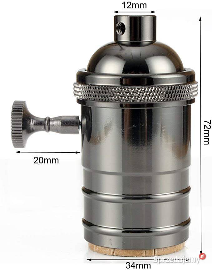 oprawa żarówki E27 retro vintage industrial Zamość sprzedam