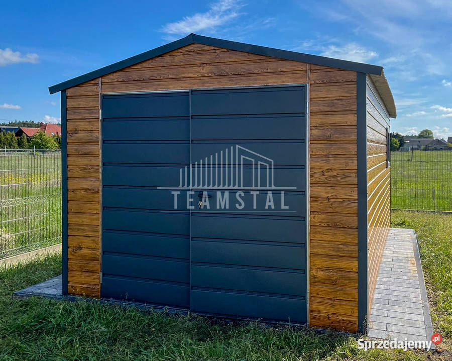 Garaż Blaszany 35x5m Brama Dwuszkrzydłowa Okno Sprzedaż Mrągowo sprzedam