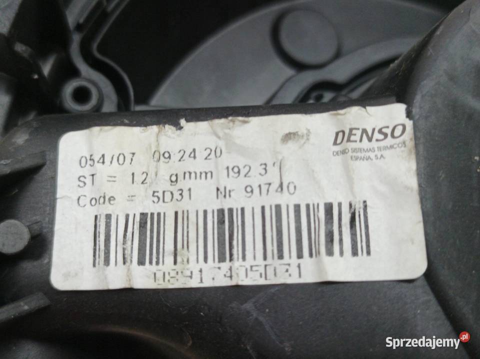 DMUCHAWA NAWIEWU 91740 Opel Corsa IV 20062014 D