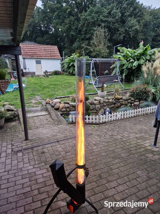 promiennik lampa ogrodowa grzewcza