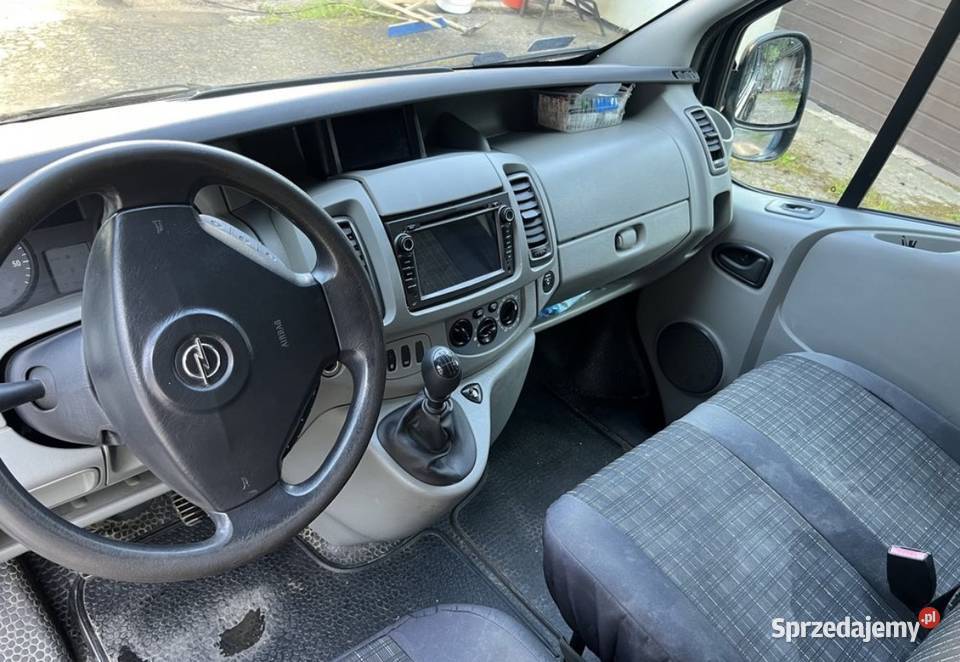 Opel Vivaro FV23 nie z budowlanki LONG nieuszkodzony Pilzno