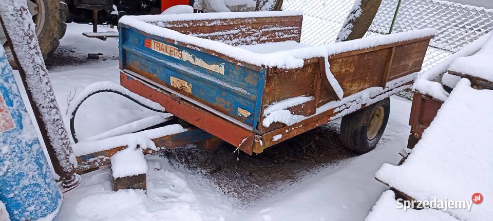 Przyczepa wywrotka nieuszkodzony Radocza
