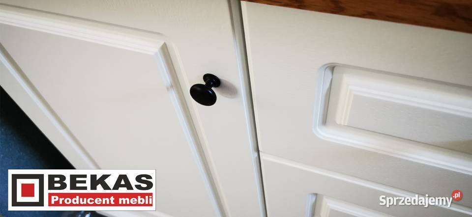 Śliczna Komoda RTV Niska LONDYN Biały Dąb Lublin